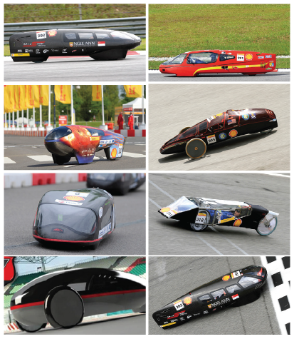 Marathon-competing-cars